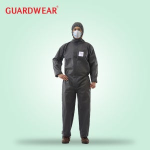 GW 1000 일체형 보호복 24벌 방진복 방역복 방호복 작업복 일회용 가드웨어 원피스