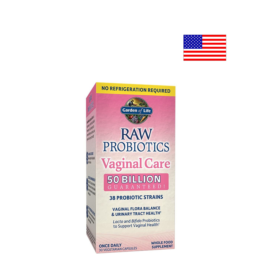 에스이<b>인터내셔널</b> 가든오브라이프 <b>프로바이오틱스</b> Raw Probiotics 500억 30캡슐