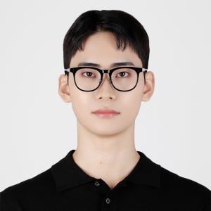 마노모스 코스모스B COSMOS B 뿔테 사각형 남녀공용 오버사이즈 빅사이즈 안경 안경테