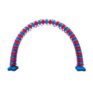 PVC형광대박가랜드아치세트(블루앤레드)