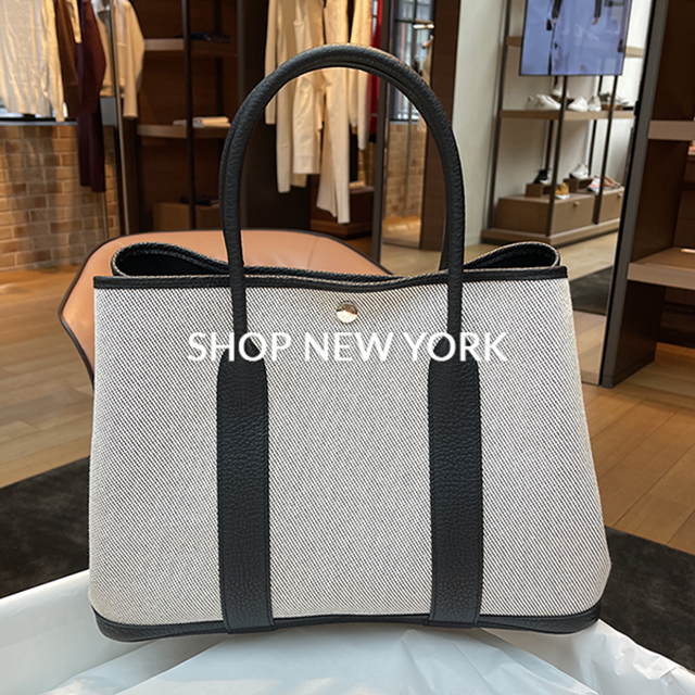 hermes canvas bag