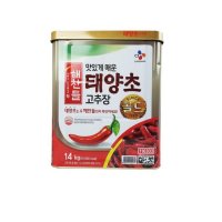 해찬들 맛있게 매운 태양초 골드 고추장 14kg