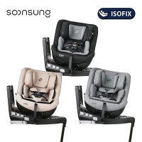 순성 핀 뉴블랙 회전형 카시트 (ISOFIX) 8종 선물 색상선택