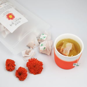 오가뷰 지리산 메리골드꽃차 삼각티백 50개입 국산 친환경 생분해 티백