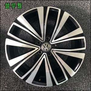 폭스바겐 아테온 블랙폴리쉬 18인치 순정 휠 (낱개 판매) 품번 3G8601025F