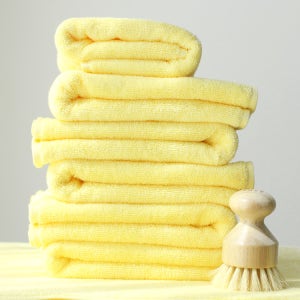 타월톡톡 국내공정 30수 140g 고급수건 옐로우 10장