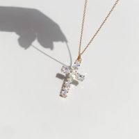 [쏘네] 에블린 크로스 목걸이, Evelyn Cross Necklace