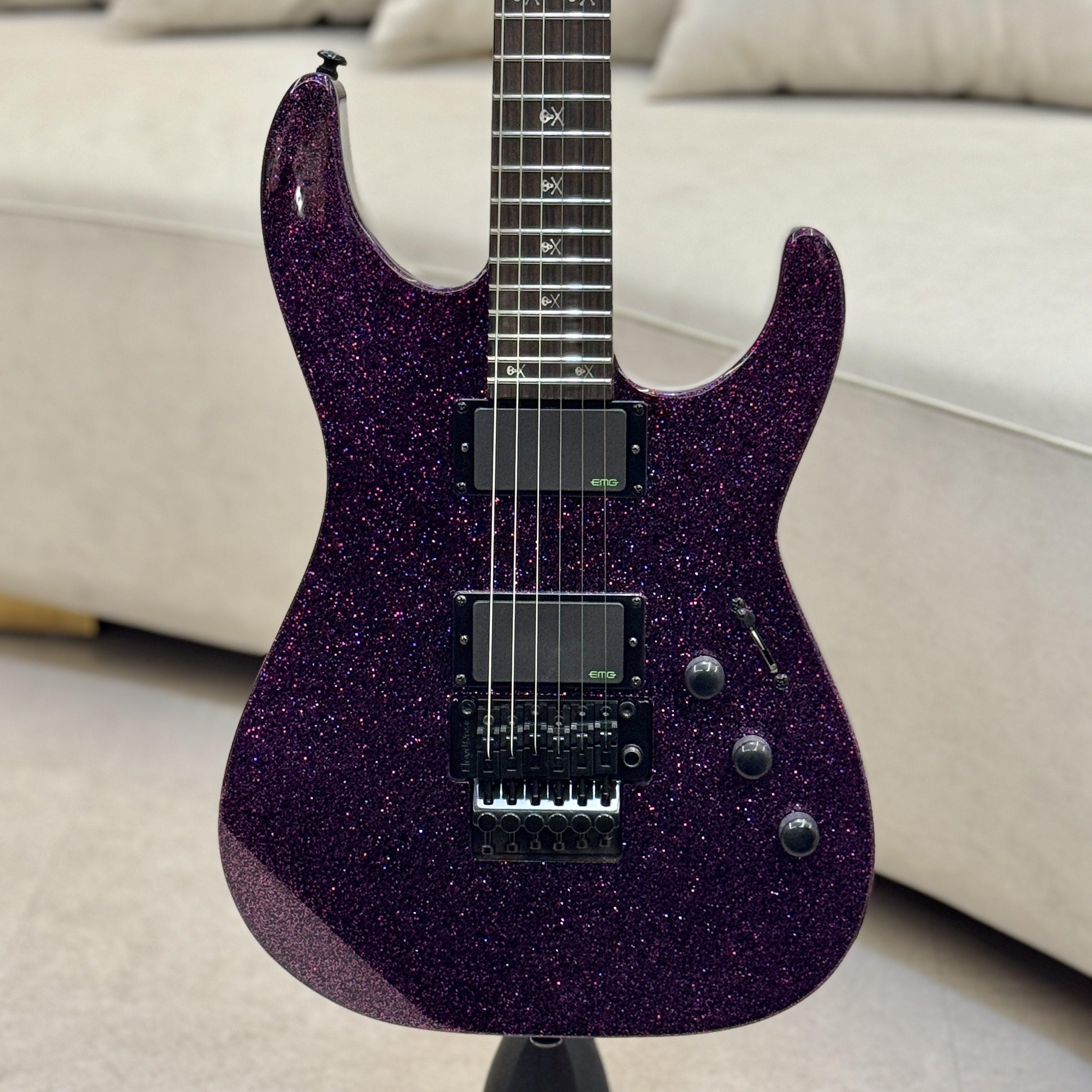 ESP/LTD LTD KH-602 (Purple Sparkle) 메탈리카 커크해밋