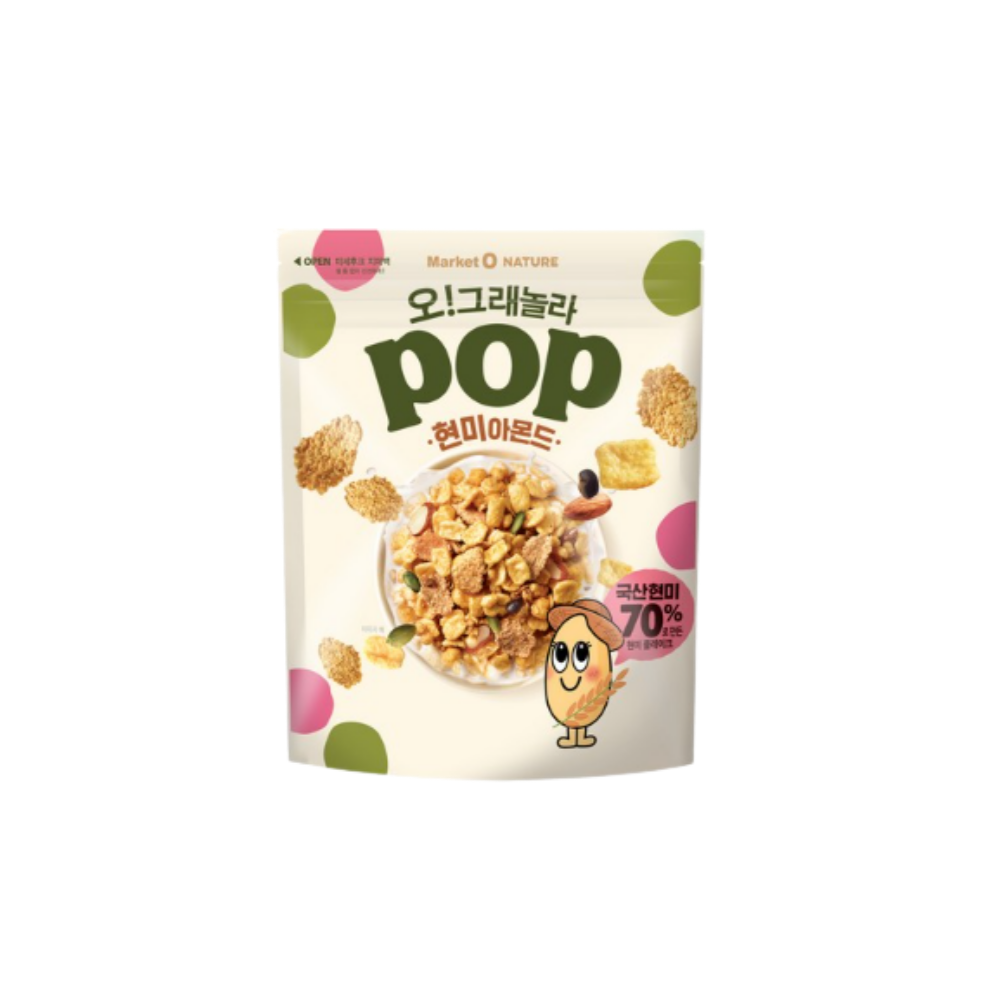 오!그래놀라 POP 현미아몬드 제품 이미지