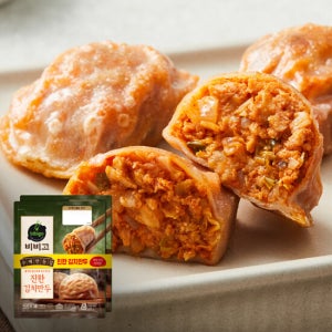 비비고 얇은피 진한김치만두 400g, 6개