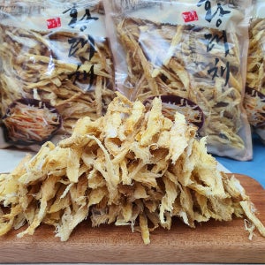 명태채 북어채 황태포 북어포 먹태채 황태채 200g(1+1)