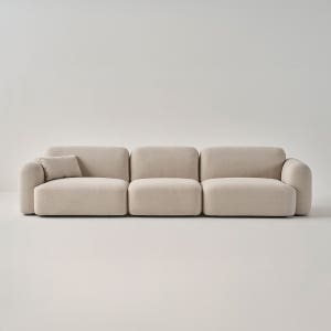 리바트 NEW온드 4인 패브릭 소파 와이드형