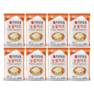 미미네 눈꽃치즈 국물떡볶이 X 기본맛, 620g, 8개