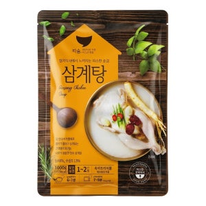 선미식품 따숨 삼계탕 실온 1kg 1개