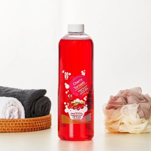 숲바른 버블바스 체리 (1000ml) 거품목욕 아기 입욕제 유아 바디워시