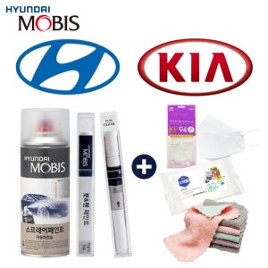모비스 순정품 기아 스팅어 마이스터 세트 자동차 붓펜 페인트 차량용 붓페인트 카페인트