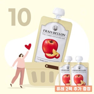 프레벨롱 국산과일 아기 퓨레 10팩 골라담기 짜먹는 사과 이유식 아이 간식
