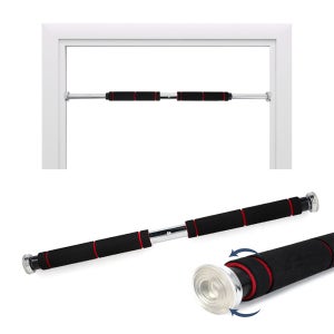 아이워너 이중안전철봉 길이조절 철봉 문틀 턱걸이 운동기구 도어짐 풀업바 실내 가정용