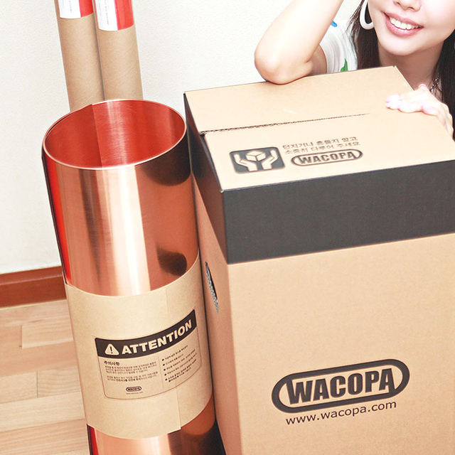 수맥동판 수맥차단 전문 와코파 <b>구리</b>동판 (1장 사이즈 0.2mmX600X2000)