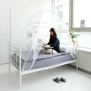 접이식 원터치 모기장 텐트 유아 아기 실내 차박 슈퍼싱글 패밀리 2층 퀸 침대 대형 야외