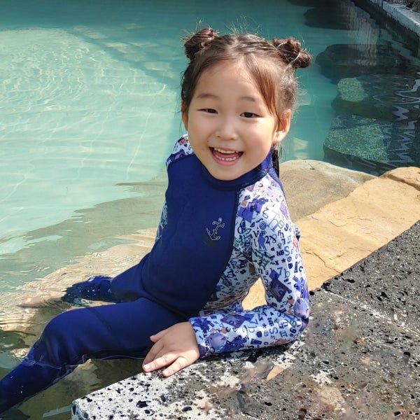 유아서핑슈트 키즈 전신 래쉬가드 네오프렌 보온 수영복 생존