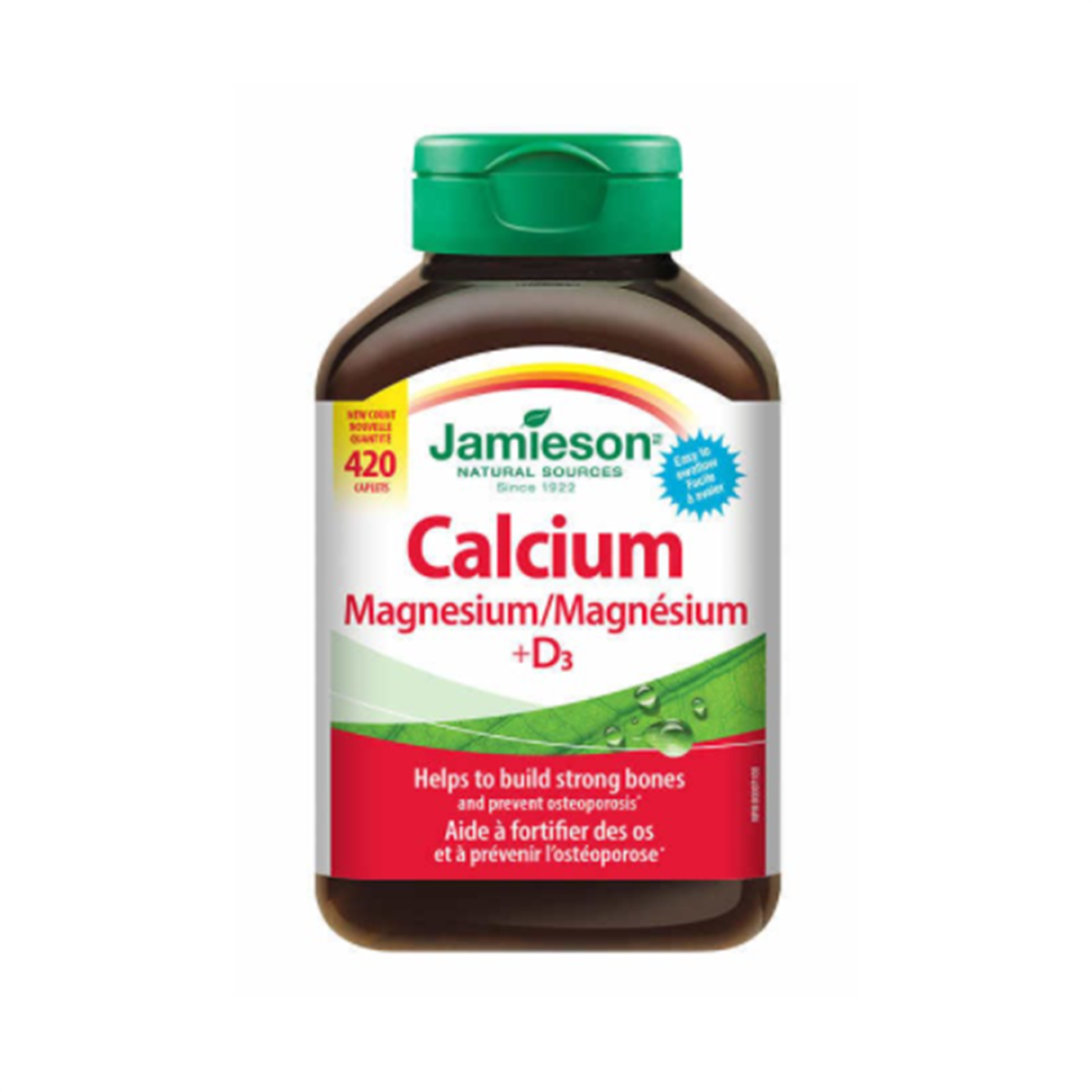 캐나다 자미에슨 칼슘 마그네슘 + 비타민 D3 500정 - JAMIESON <b>CALCIUM</b> MAGNESIUM + VITAMIN D3 500 COUNT