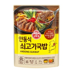 오뚜기 안동식 쇠고기 국밥 500g
