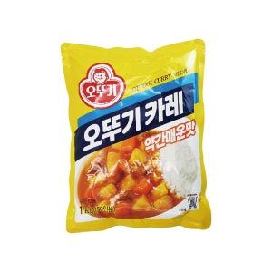오뚜기 카레 약간매운맛 1kg / 과립형