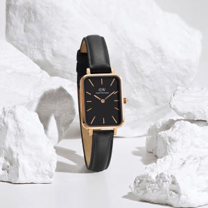 다니엘 웰링턴 QUADRO PRESSED SHEFFIELD 여성가죽시계