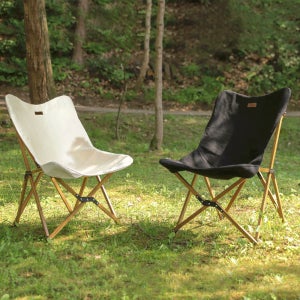 아베나키 캔버스 버터플라이체어 - 감성 릴렉스체어