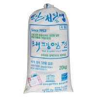 신안 국산 천일염 20kg 2023년 태평염전 굵은소금 묵은 소금 간수빠진 천일염