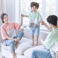 엄마아기커플룩 새콤이반팔 아들 딸 맘 모녀 커플룩