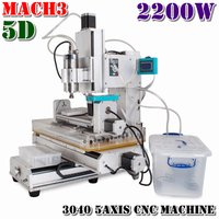 3040 5축 CNC 조각기 5D 2200W