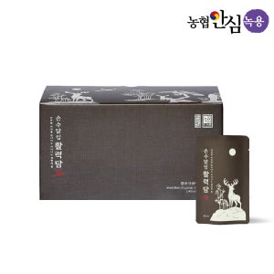 농협안심녹용 손수달임 활력담 80ml 60포, 2개월분