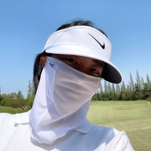 여성골프마스크 안면 메쉬 여름 쿨 얼굴 햇빛가리개 자외선차단 바라클라바