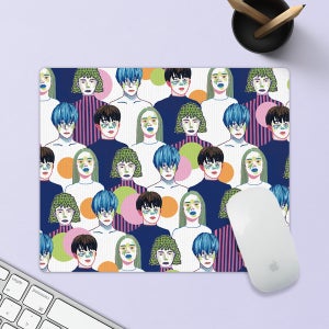 Build UP 2474 마우스 패드 작품 그림 디자인