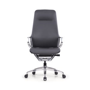 올즈 아리코 SUITE 알루미늄 풀바디 천연가죽 컴퓨터의자 높은등