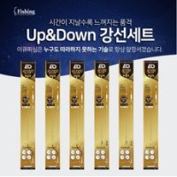 [낚시하는누나]이큐피싱 업엔다운강선세트 이큐강선 민물채비 updown