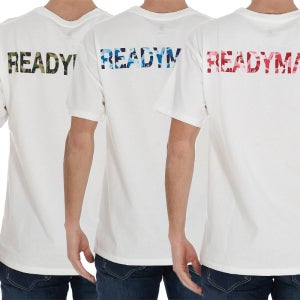 [베이프 x 레디메이드] 로고 반팔 티셔츠 3팩 REAPWH000001