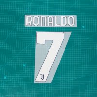 축구선수 이름 번호 유니폼 레플리카 마킹 20 21 유벤투스 리그 어웨이 호날두 7번 네임셋 Ronaldo 7 Name Set_036