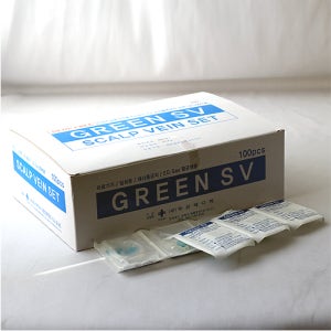 두원메디텍 나비침 나비바늘 Scalp vein Set, DEHP 100개입