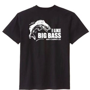 낚시 배스 티셔츠 Big Bass Lunker Game 민물 낚시 반팔 낚시복