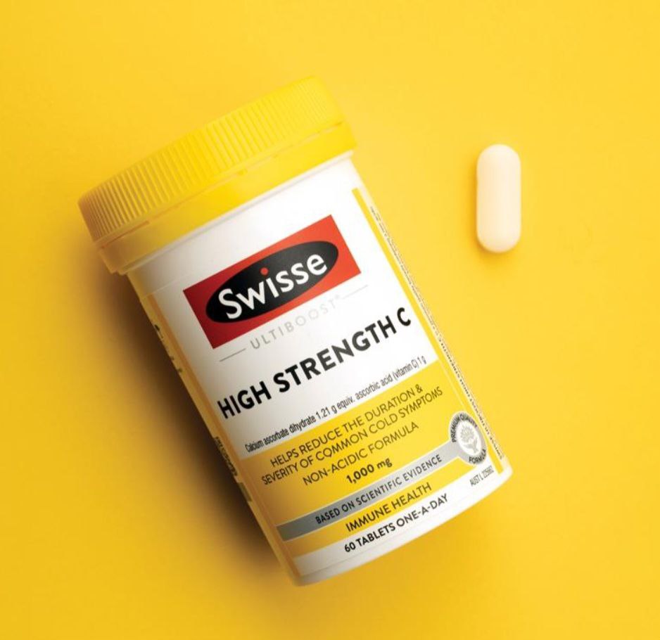 <b>스위스</b> 고함량 <b>비타민 C</b> 1000mg Swisse <b>Vitamin C</b> 150캡슐, 1개