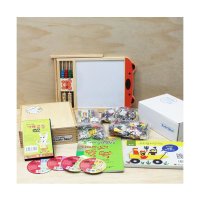 set 프뢰벨 7 8 9 10 자석가베+교구함+자석보드판+교육dvd+활용카드+교재1권