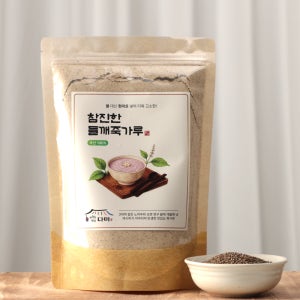 [직접만든] 참진한 들깨죽가루 선식 200g, 1개