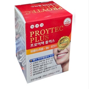 프로이텍플러스 60정(2개월) 프로폴리스 칼슘 망간함유 치아건강 잇몸건강