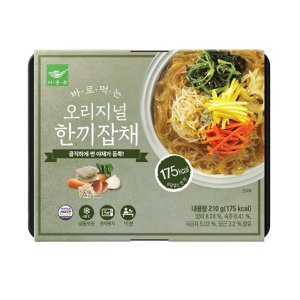 사옹원 한끼 잡채 210g 오리지널