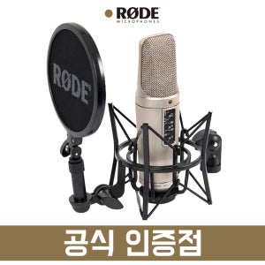 [당일발송 완충포장] 로데 NT2-A 콘덴서 마이크 NT2A 홈레코딩 녹음용 팝필터 일체형