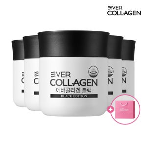 에버콜라겐 블랙 20주분 먹는 저분자 피쉬 콜라겐 펩타이드 비오틴 맥주효모 판토텐산