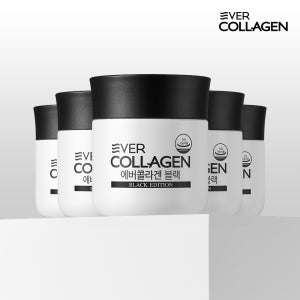 에버콜라겐 블랙 20주분 먹는 저분자 피쉬 콜라겐 펩타이드 비오틴 맥주효모 판토텐산